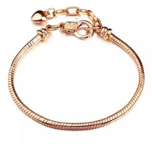Gold plated bracelet chain